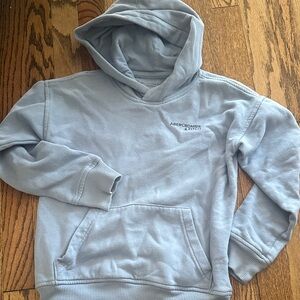 Abercrombie & Fitch Sky Blue Pullover Hoodie